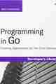 Programming in Go Programming in Go