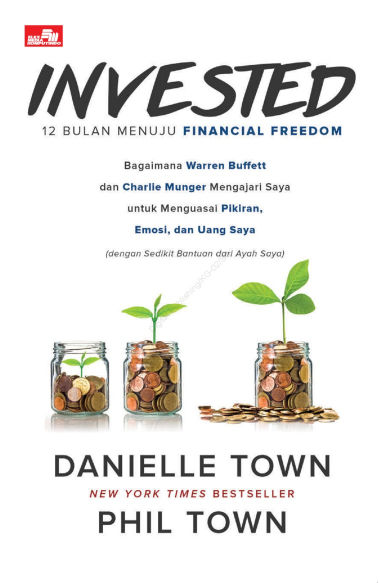 invested danielle town - buku belajar investasi saham investasiku