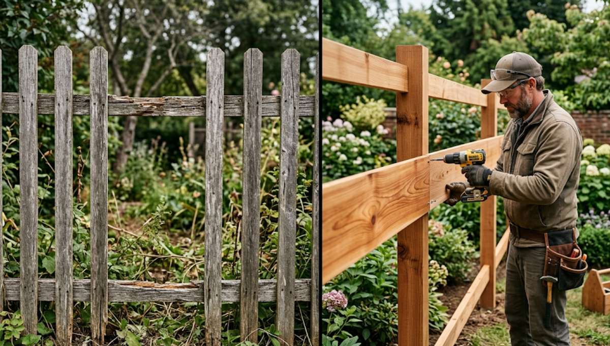 Wood Fence Repair Service in Capac, MI