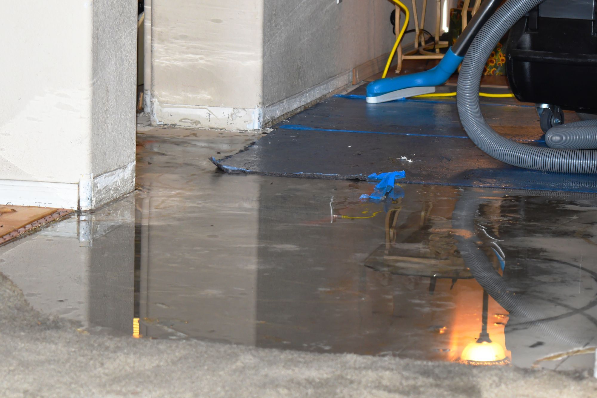 emergency removal of water
