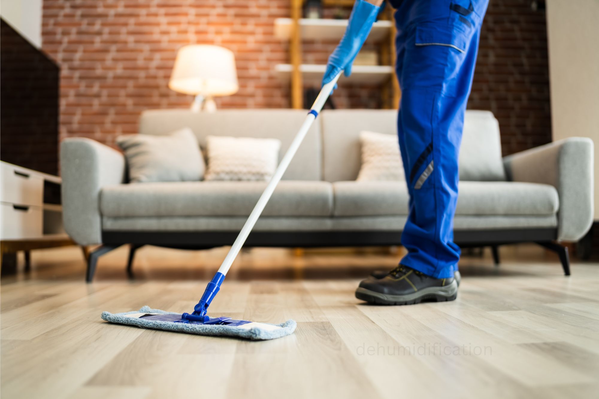 dehumidifying floor