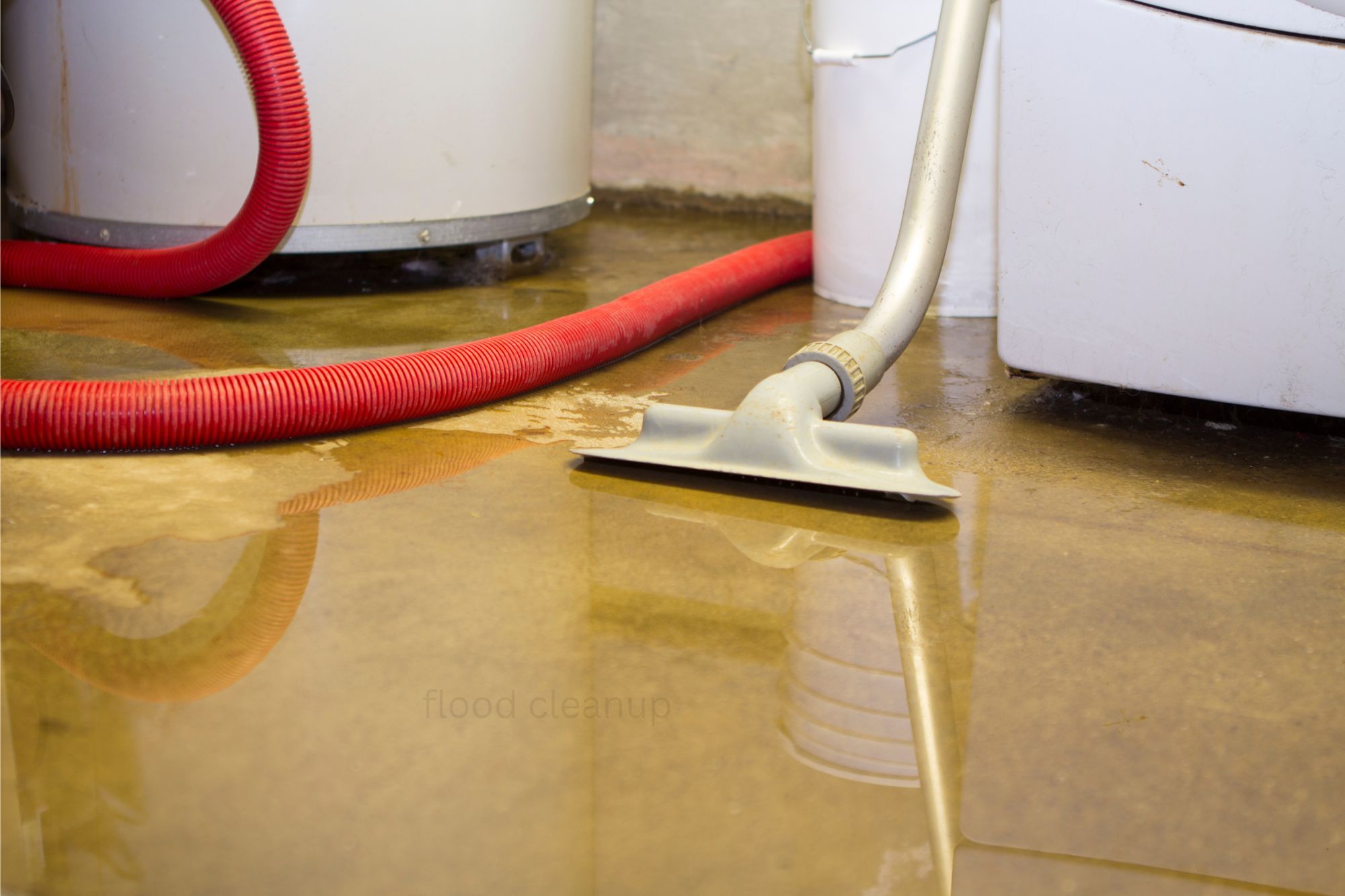 flood water cleaning