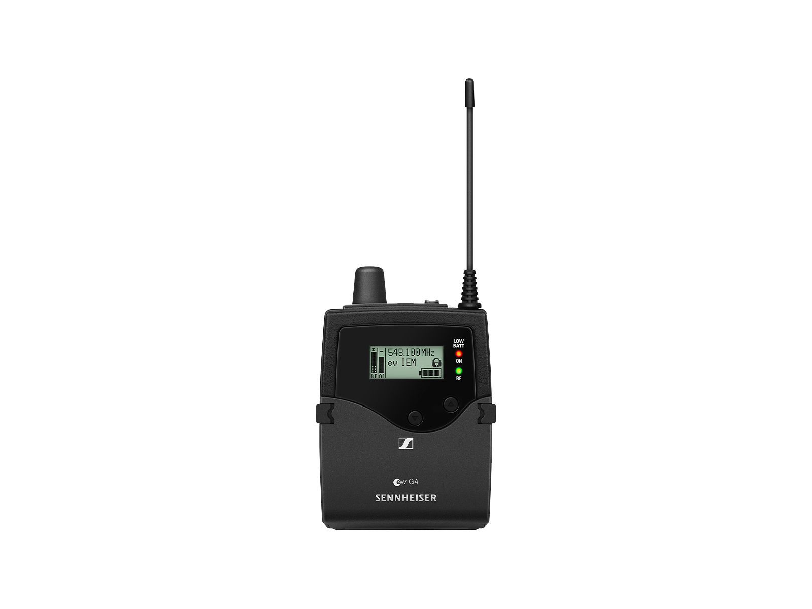 Sennheiser EK IEM G4-A | IEM-Empfänger, Paar IE4 Ohrhörer, 516-558MHz,