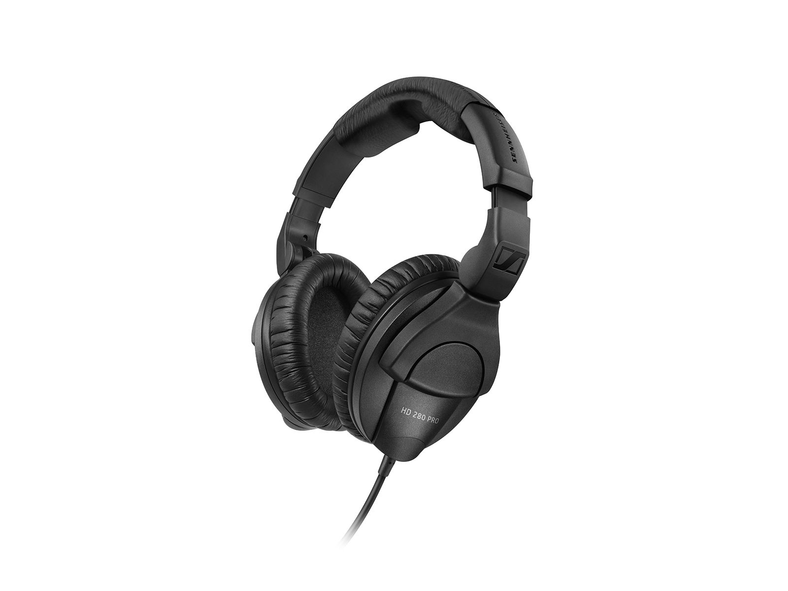 Sennheiser HD 280 PRO | Dynamischer HiFi Stereo-Kopfhörer, 64Ω, geschl., over-ear, Wendelkabel 3m, 3,5mm Klinke, schwarz