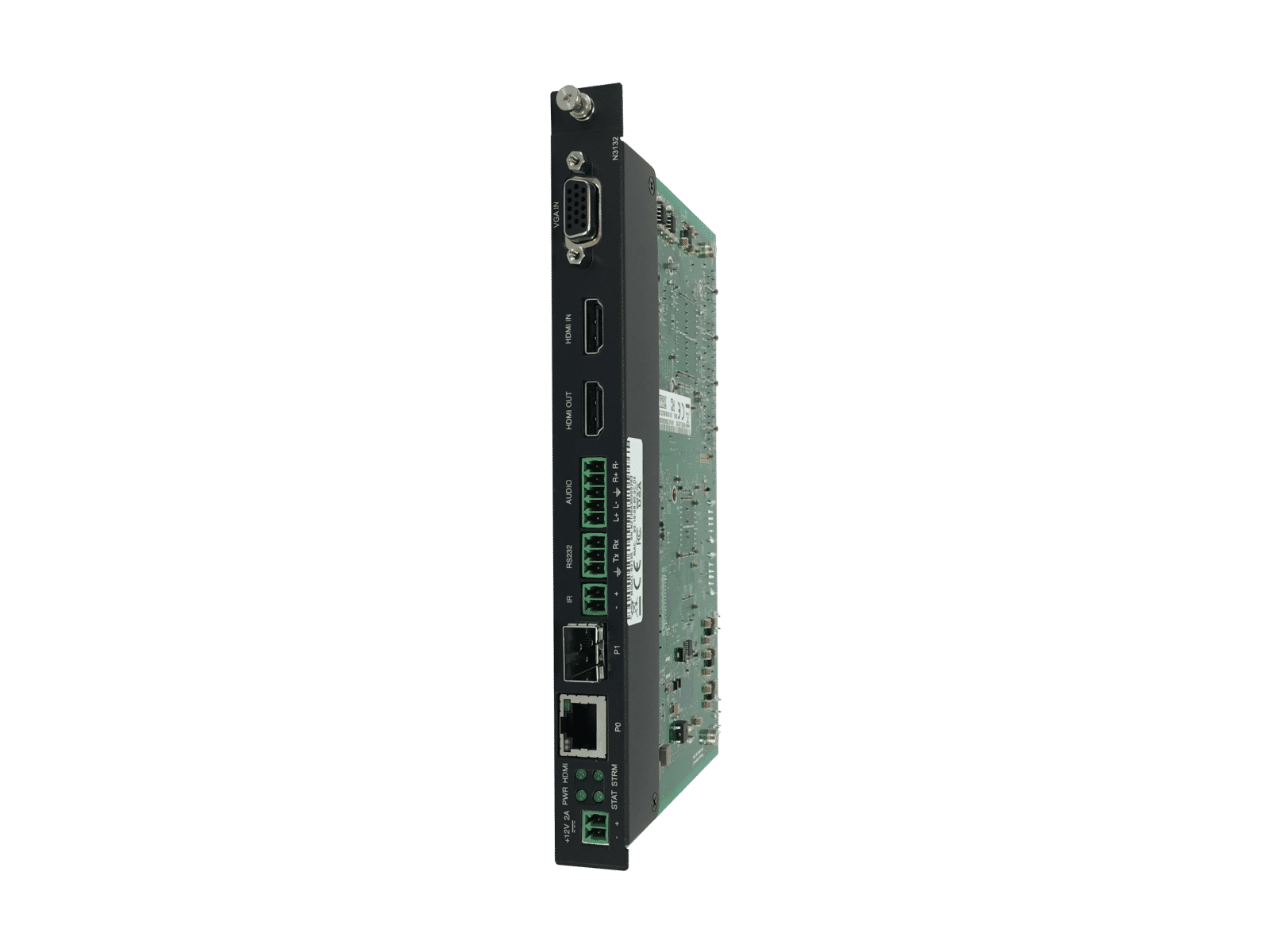 AMX NMX-ENC-N3132-C | NMX-ENC-N3132-C: H. 264 Compressed Video over IP Encoder, SFP, USB for record, card