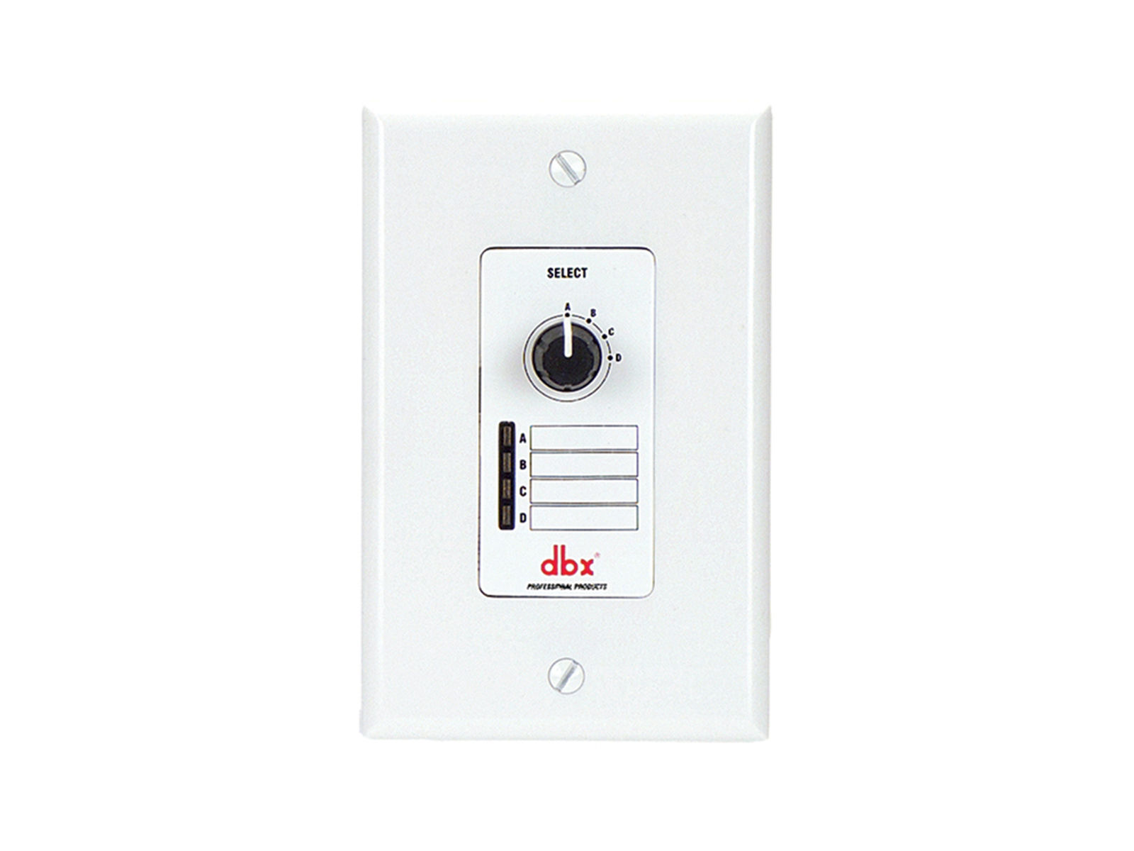 DBX ZC-3 | ZC, Programmwahl Kontroller, 4-fach Drehschalter,