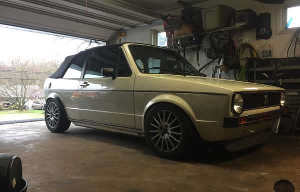 82 VW Rabbit convertible