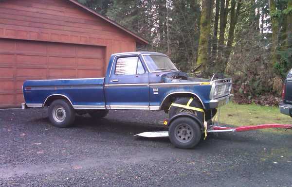 1973 Ford F250 Camper Special