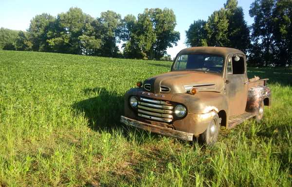 1948 Ford F1, 226 flathead (all original)