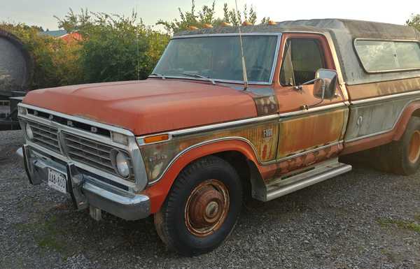 1974 Ford F350 Trailer Special Ranger XLT Dually 390