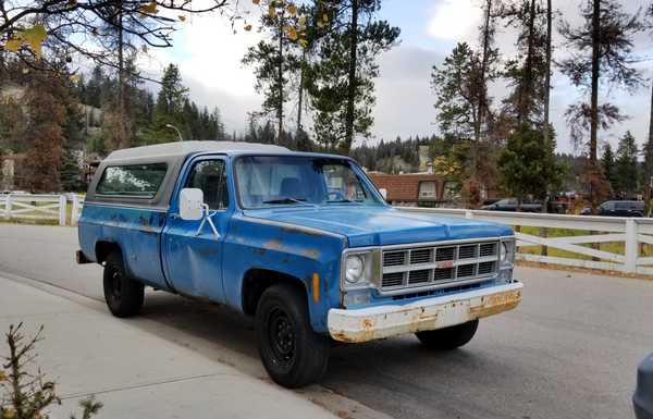 1978 GMC C2500, original Chevy 350