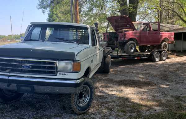 1990 Ford F350 Crew Cab 4X4