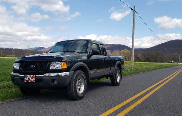 2001 ford ranger xlt, v6 gas