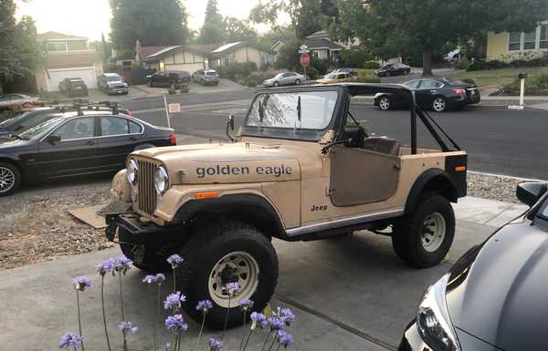 1978 Jeep Cj7 Golden Eagle