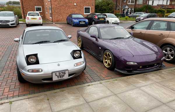 1993 rx7 and 1994 Eunos roadster