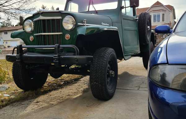 1954 Willys Pick-up with a Chevy 4.3L swap