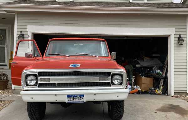 1969 Chevy K10, 292