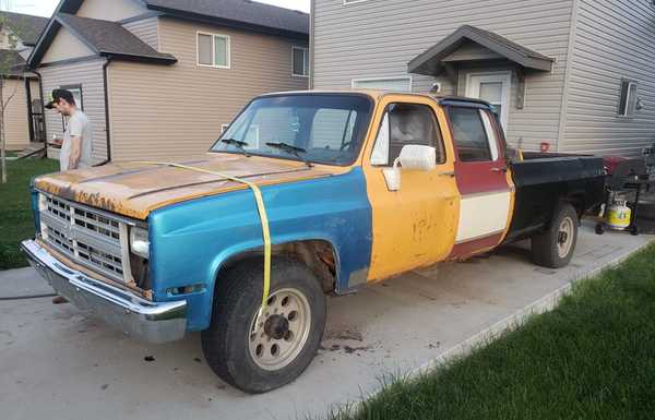 1988 Chevrolet C20 crew cab