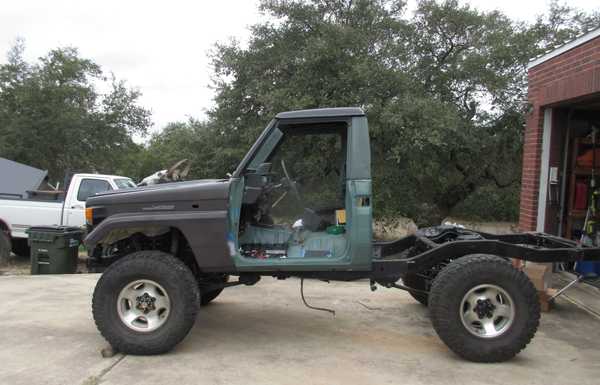 1998 TOYOTA LANDCUIER 75 SERIES UTE - 5.9 CUMMINS