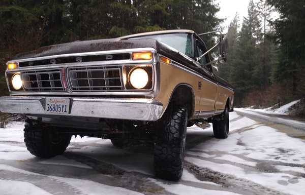 1973 Ford F250 7.3 Diesel Swap