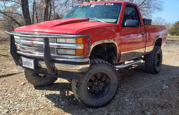 1998 chevrolet k1500 fleetside singlecab shortbed.