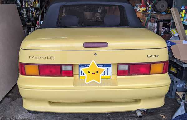 1991 Geo Metro LSi Convertible