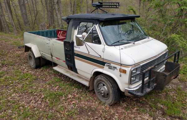 84 Chevy 1 ton rv turned truck