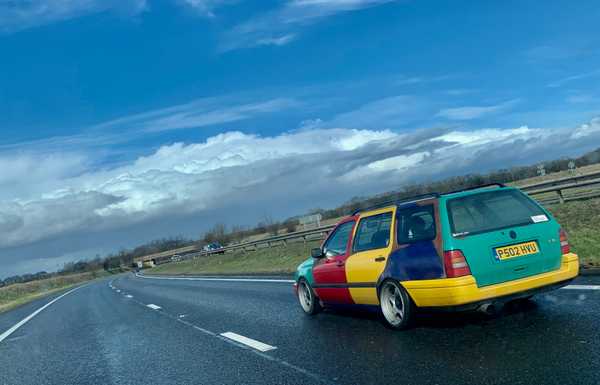 1997 MK3 golf estate harliquin