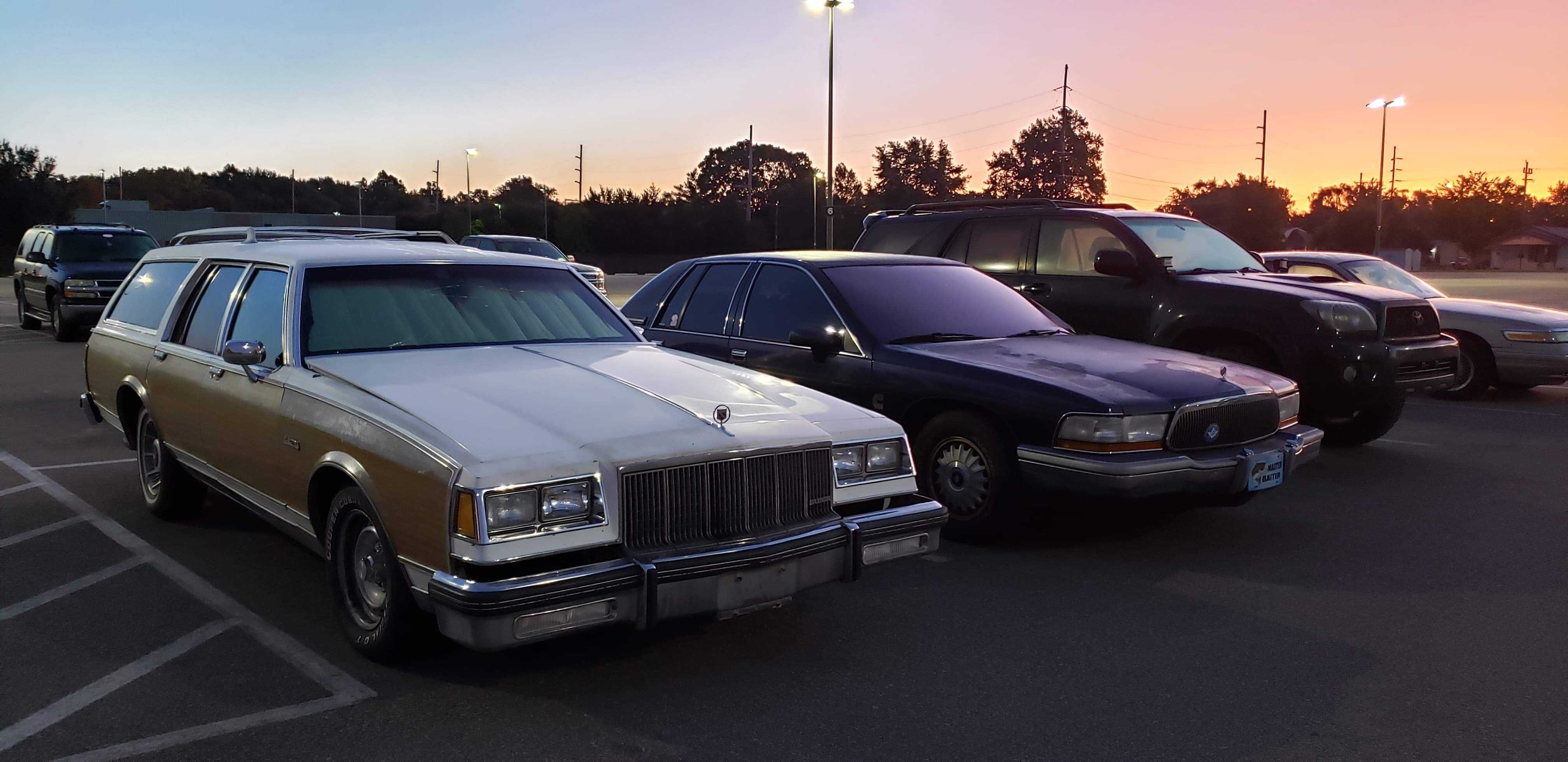 Some before and afters of @black72978 Buick Electra! Candy brandywine over  galaxy grey! #caddyscustoms #teamcaddy #familybusiness #dfw #