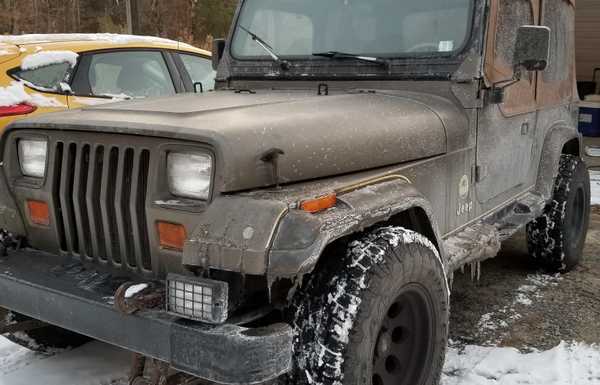 1989 Jeep Wrangler YJ Sahara Edition