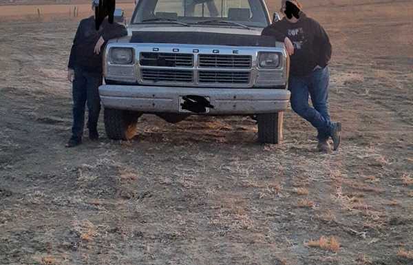 1991 Dodge W150 5.2 L 318 4spd manual