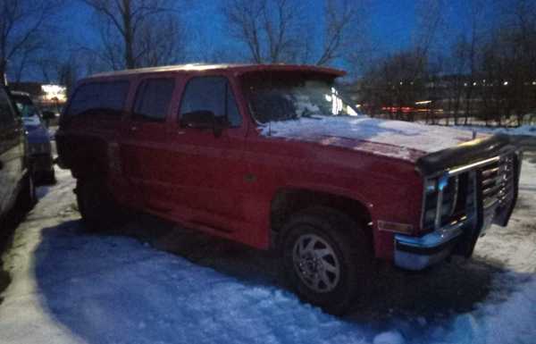 1991 dually suburban 6.2 banks turbo