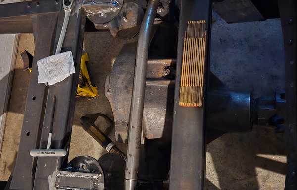 Upper airbag mounts, pan hard bar, upper shock mounts in process. Upper airbag mounts, pan hard bar, upper shock mounts in process.