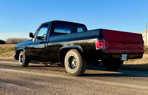 It’s not a show truck by any means because I’ve done all the work myself but she good from 10’ 