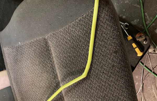 My modified shifter linkage to link the original shifter to my AOD. My modified shifter linkage to link the original shifter to my AOD.