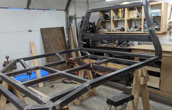 Full bed frame