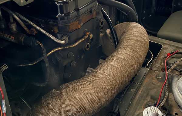 4” downpipe crossed over