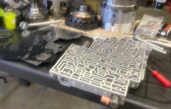 That means pulling all the guts out of the trans. That means pulling all the guts out of the trans.