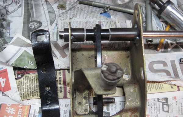 Adapting Chevelle pedals to the Caddy Adapting Chevelle pedals to the Caddy