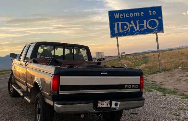 This photo was taken as I drove from Utah to Washington This photo was taken as I drove from Utah to Washington