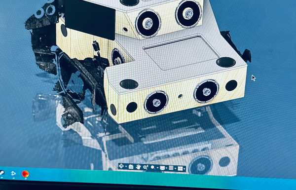 Rough center console design