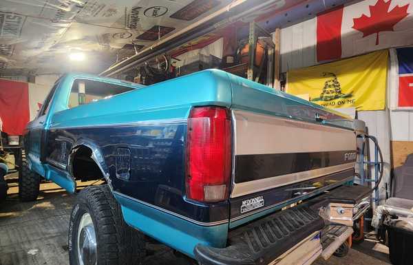 Looks good back on the truck. Looks good back on the truck.