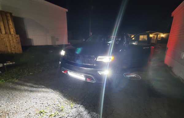 light bar at night light bar at night