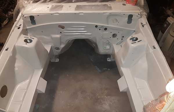Smoothed engine bay Smoothed engine bay