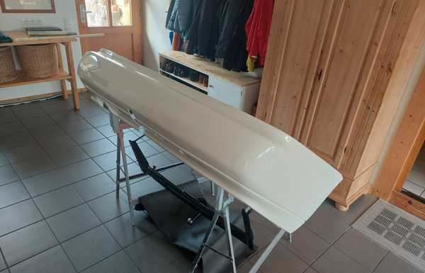 April 2022 - freshly painted Bumper, at this point just dry enough to get lighly touched April 2022 - freshly painted Bumper, at this point just dry enough to get lighly touched
