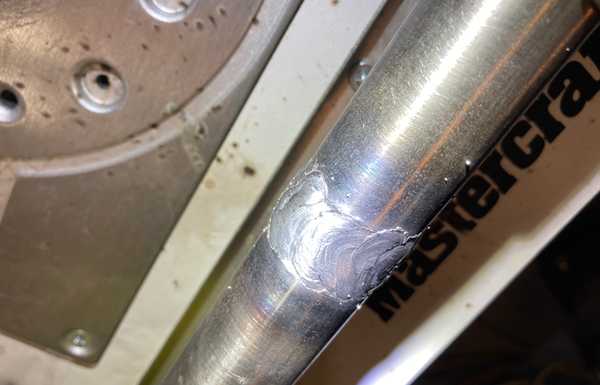 The jointed welded (140 Lincoln MIG) The jointed welded (140 Lincoln MIG)