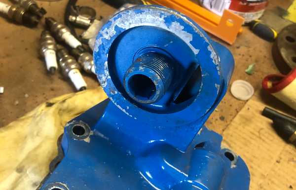 the buy painted everything; the threads..up into the assembly...sigh... the buy painted everything; the threads..up into the assembly...sigh...