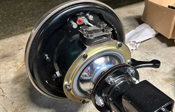 New swivels, brakes etc