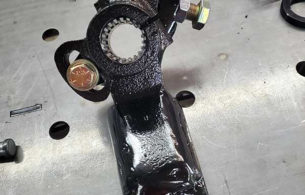finished clutch cross shaft arm
