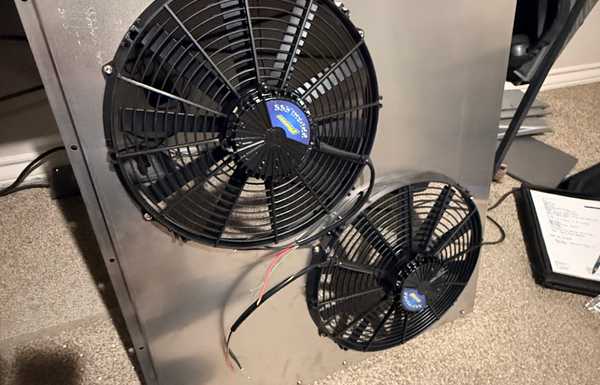 Custom fan shroud for my rad stack